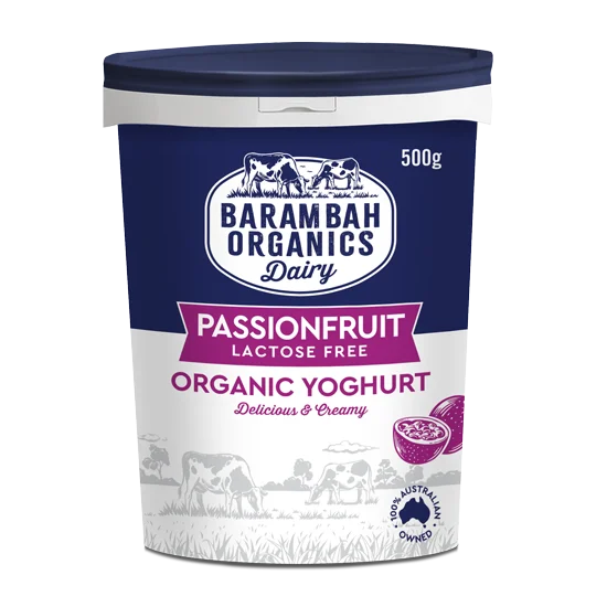 Yoghurt Passionfruit Lactose Free 500g