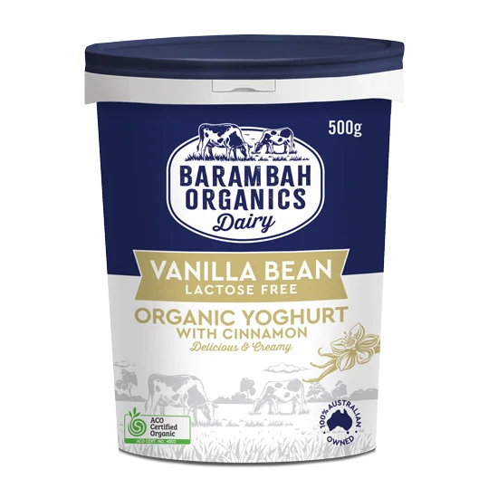 Yoghurt Vanilla Cinnamon 500g Lactose Free
