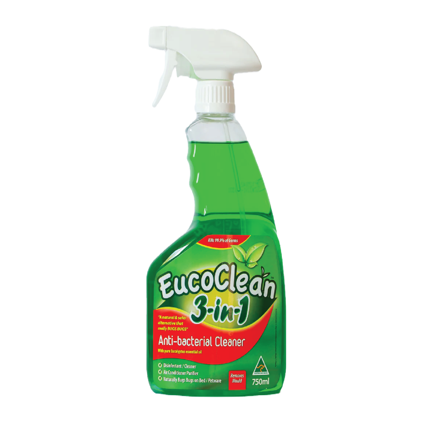 Anti-bacterial Cleaner 3-in-1 Disinfect/Clean/Bed Bugs 750ml