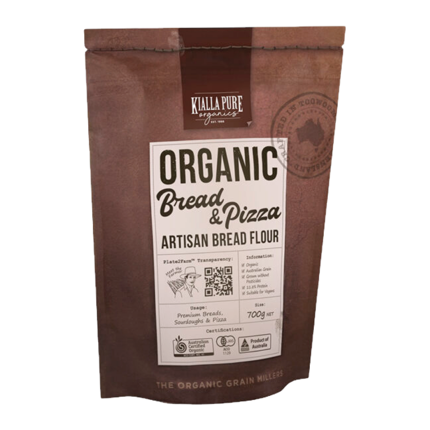 Organic Pizza And Bread Flour 700g