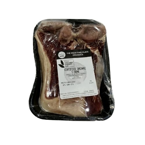 Organic T-Bone Steak 500g