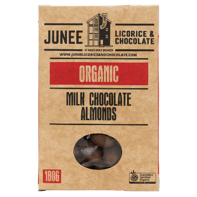 Junee Milk Chocolate Almonds