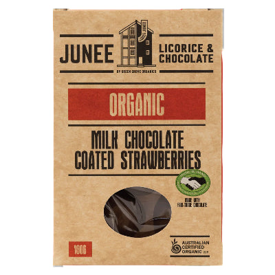 Junee Milk Chocolate Strawberries
