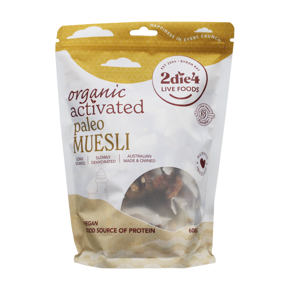 Activated Organic Paleo Muesli 600g