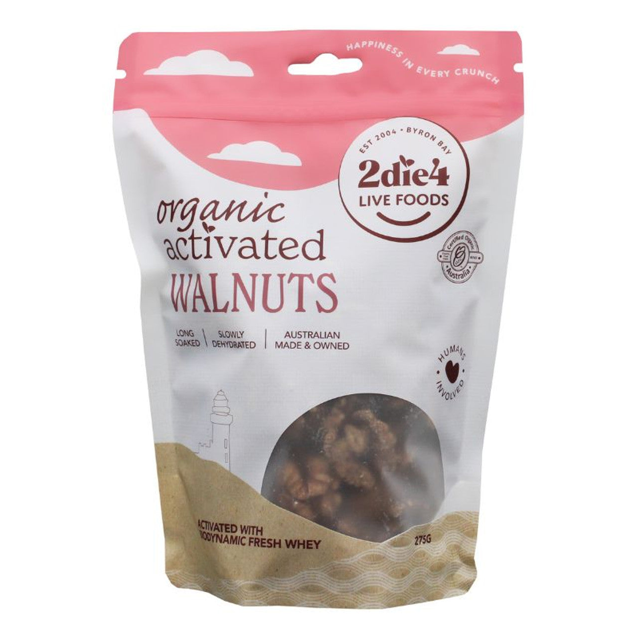 Activated Organic Walnuts 275g
