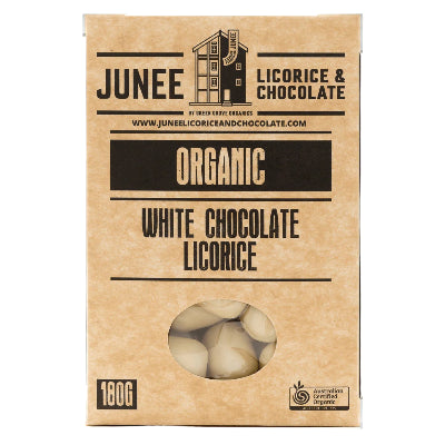 Junee White Chocolate Licorice