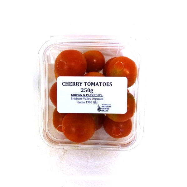 Organic Tomato Cherry Punnet 250g