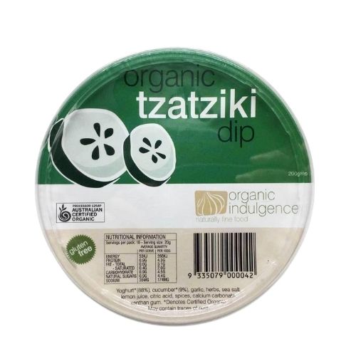 Organic Tzatziki Dip 200g