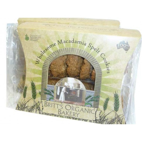 Spelt Macadamia Cookies 200g