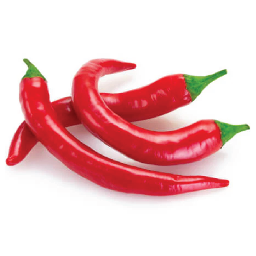 Organic Chillies Long Red