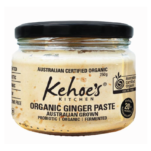 Kehoe's Kitchen Organic Ginger Paste on a white background
