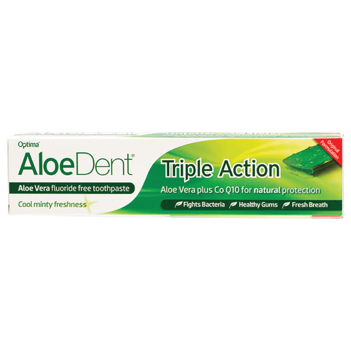 Aloe Dent Toothpaste Triple Action 100ml – All About The Box Organics