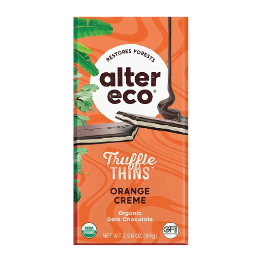 Orange Creme Dark Truffle Thins 84g