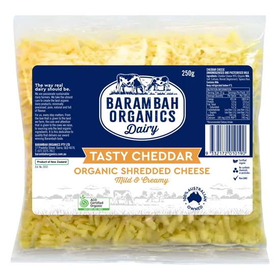 Tasty Cheddar Cheese Shredded 250g