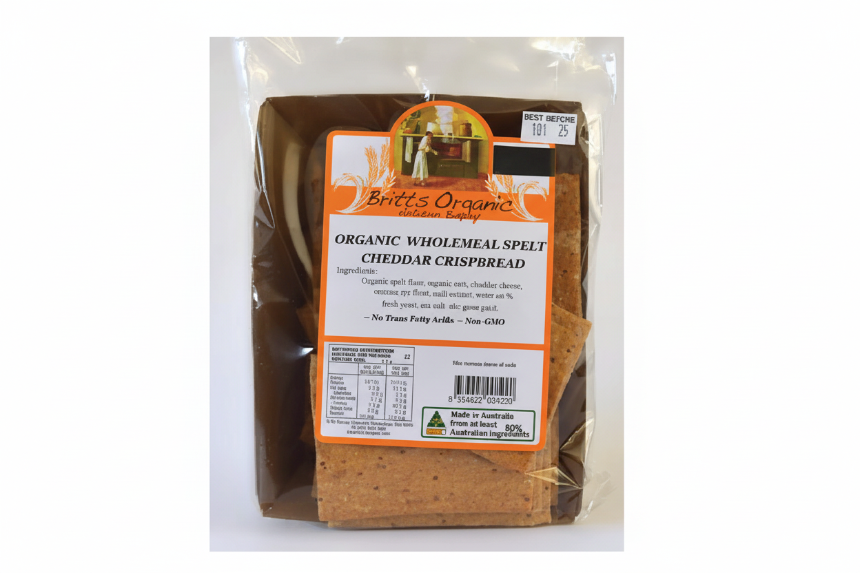 Britt's Cheddar Crispbread 160g