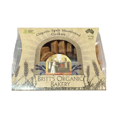 Spelt Shortbread Cookies 200g – All About The Box Organics