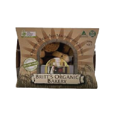 Macadamia & Choc-Chip Cookies 200g