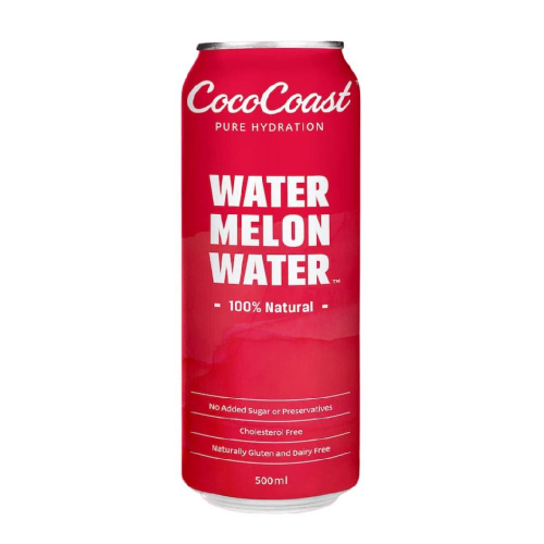 CocoCoast Watermelon Water on a white background