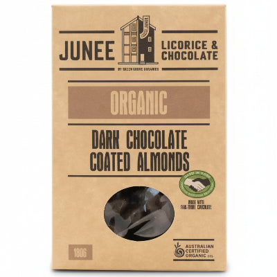 Junee Dark Chocolate Almonds