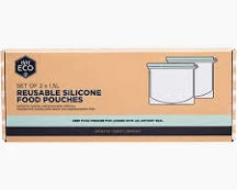 Reusable Silicone Food Pouches (Set of 2 x 1.5L)