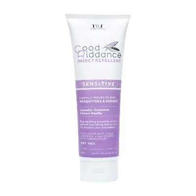 Good Riddance Insect Repellent Sensitive 100ml on a white background