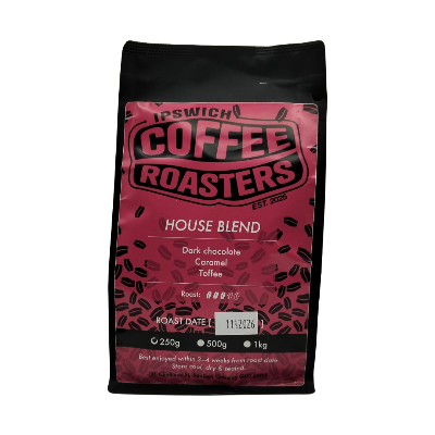 Ipswich Coffee Roasters Coffee Beans 250g on a white background