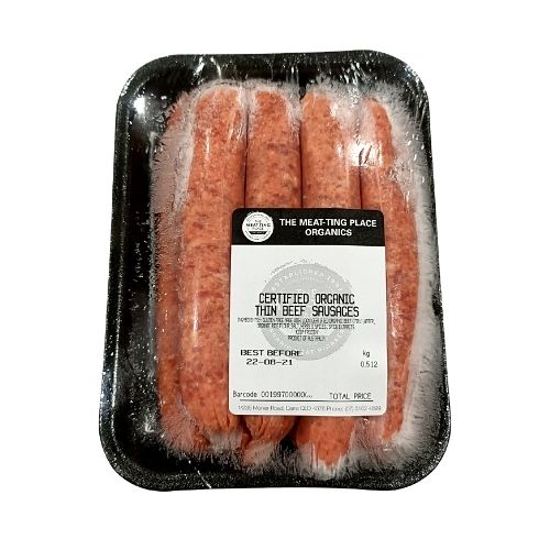 BBQ Beef Thin Sausage 500g