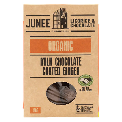 Junee Milk Chocolate Ginger