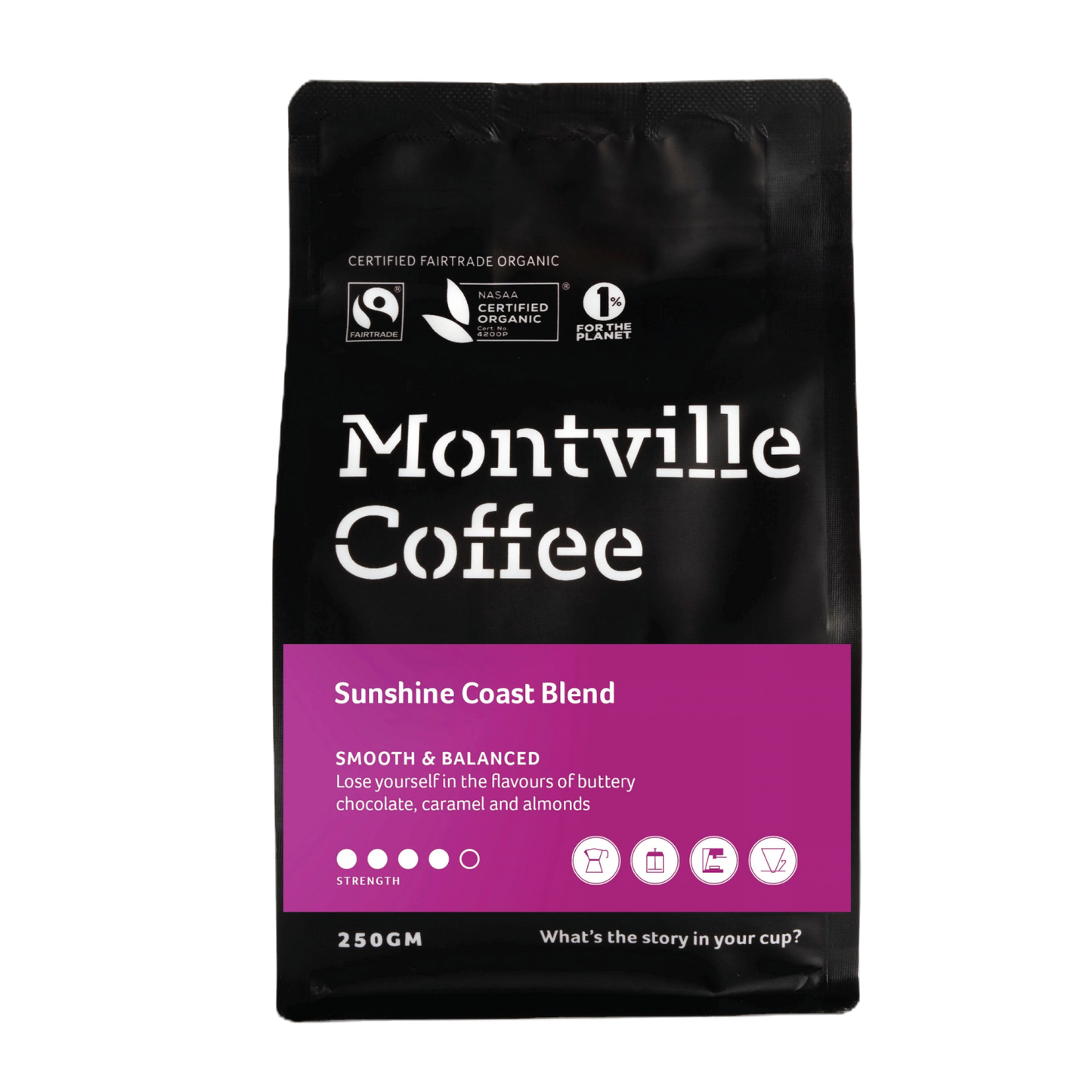 Coffee Ground Sunshine Coast Blend 250g