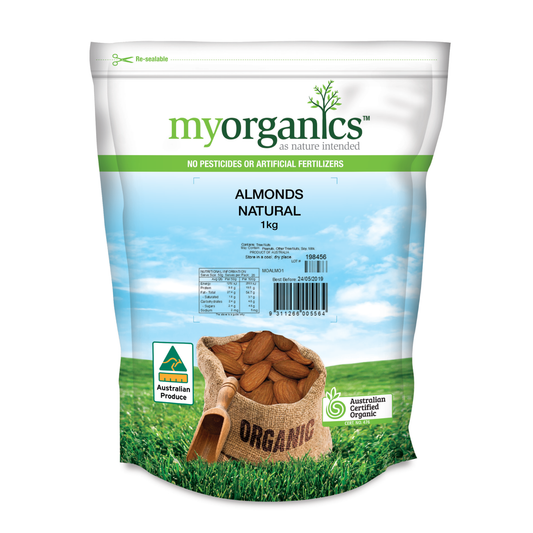 Almonds Natural 1kg