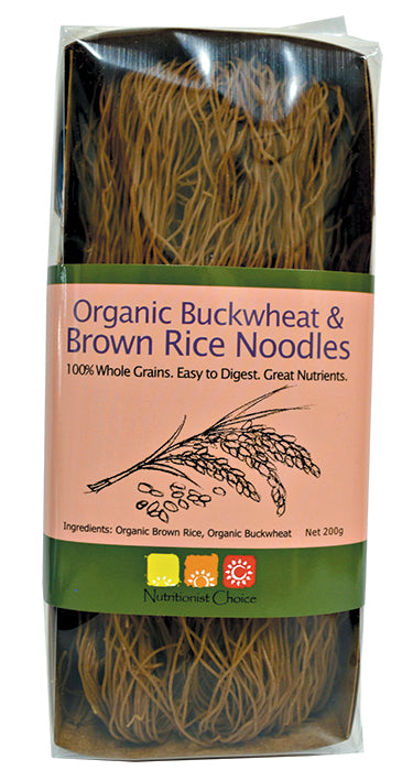 Organic Buckwheat & Brown Rice Noodles 200g