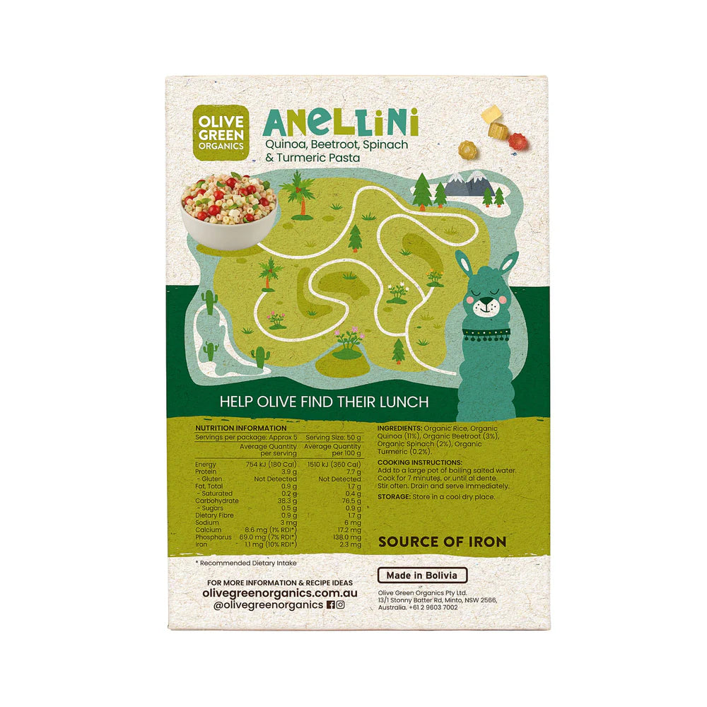 Baby Anellini Vegetables 250g