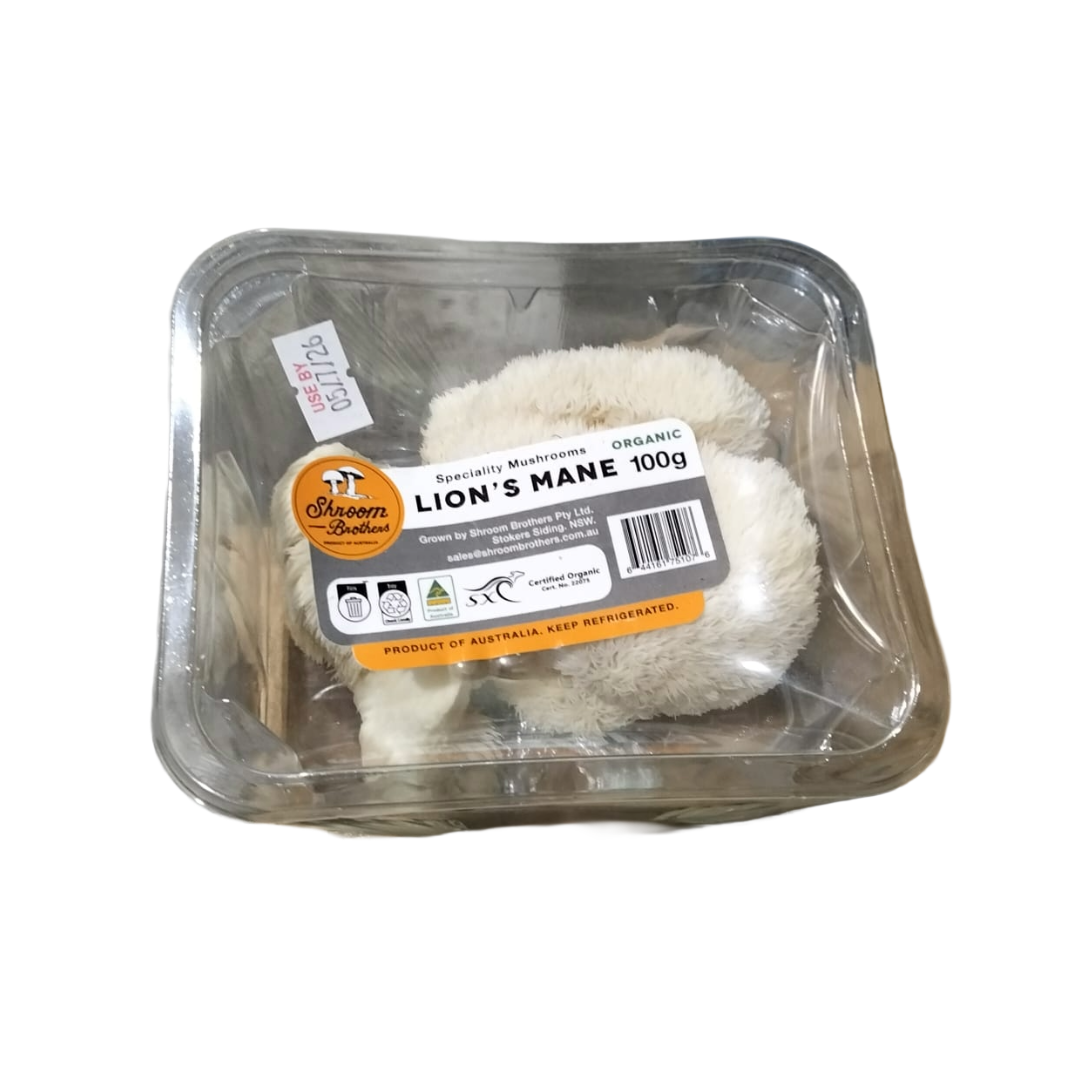 Organic Lions Mane Mushroom 100g