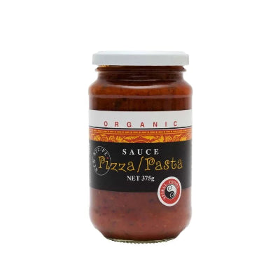 Spiral Foods Pizza Pasta Sauce jar on a white background.