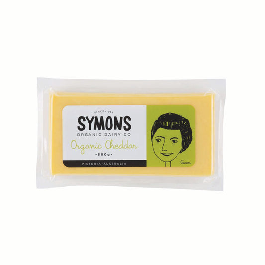 Cheddar Cheese Organic 500g