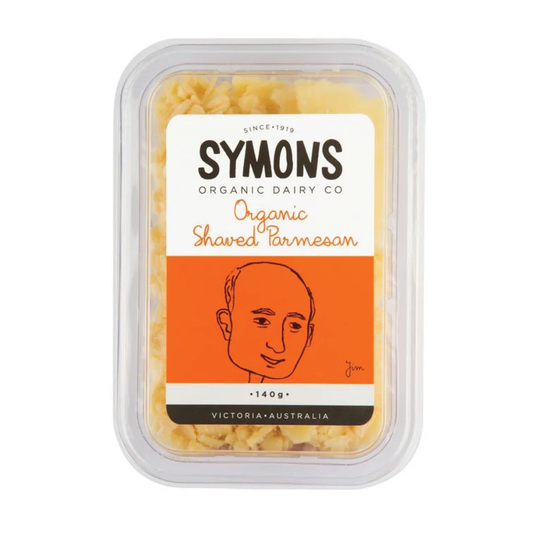 Parmesan Shaved Organic 140g