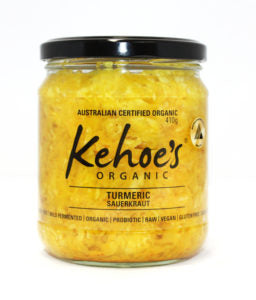 Turmeric Sauerkraut 410G
