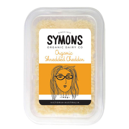 Cheddar Cheese Shredded Organic 140g