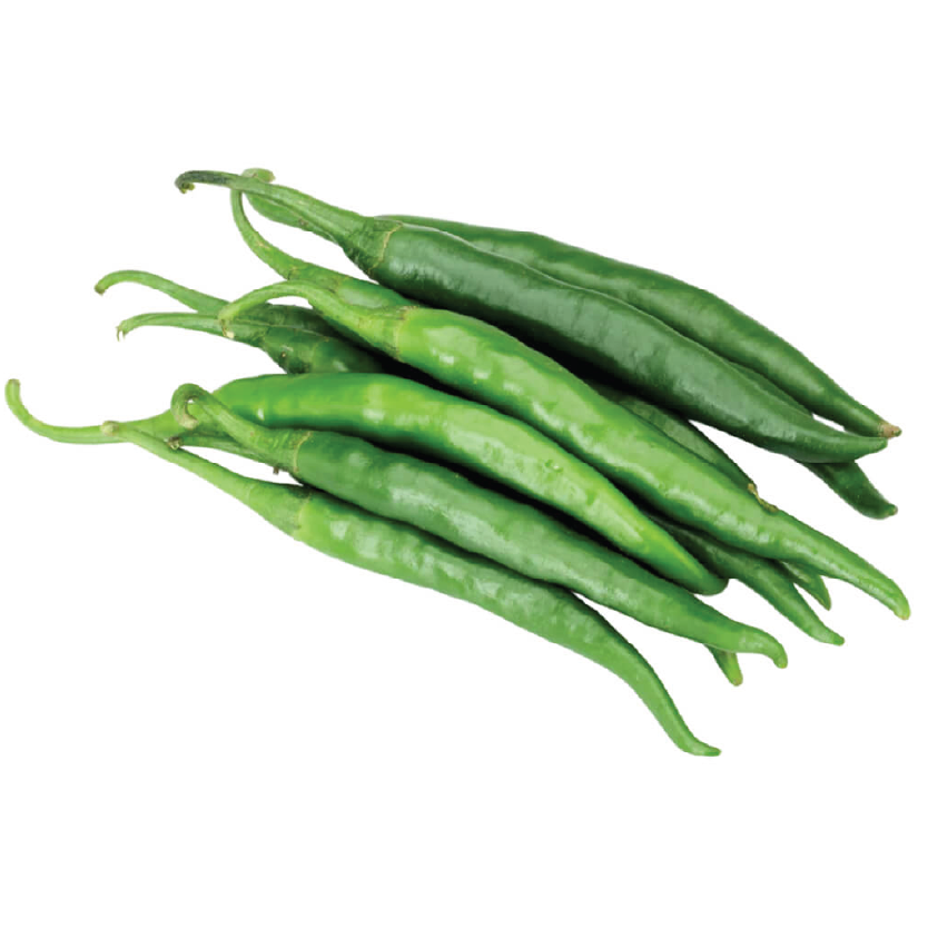 Organic Chillies Long Green