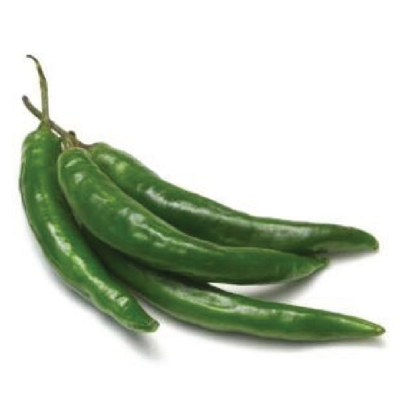 Organic Chillies Long Green