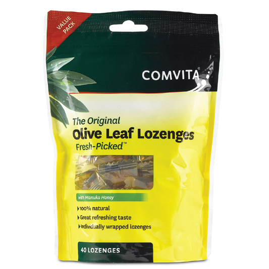 Olive Leaf Extract Lozenges with Manuka Honey 40pack