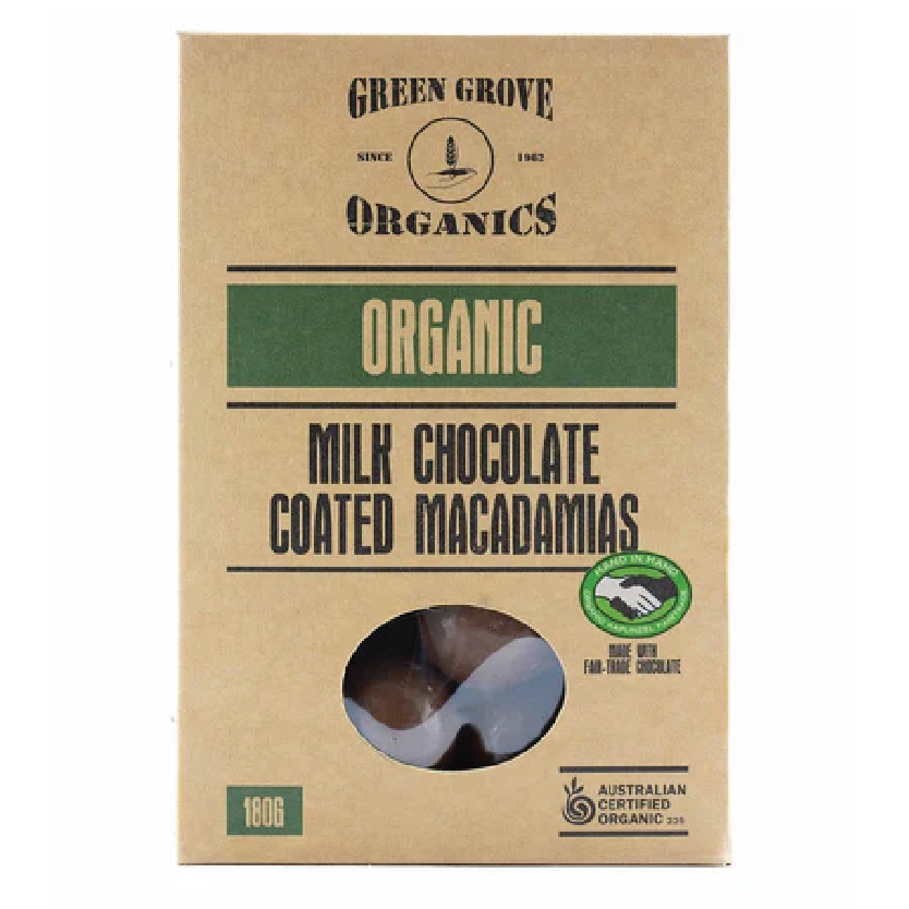 Milk Chocolate Macadamia 180g