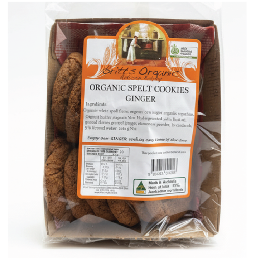 Britt's Spelt Ginger Cookies 200g